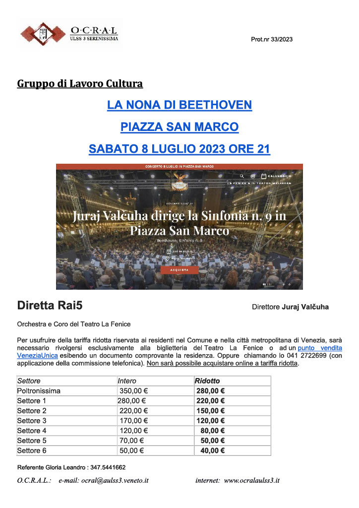 OCRAL-Venezia-la-nona-di-beethoven-piazza-san-marco-sabato-8-luglio-2023-ore-21